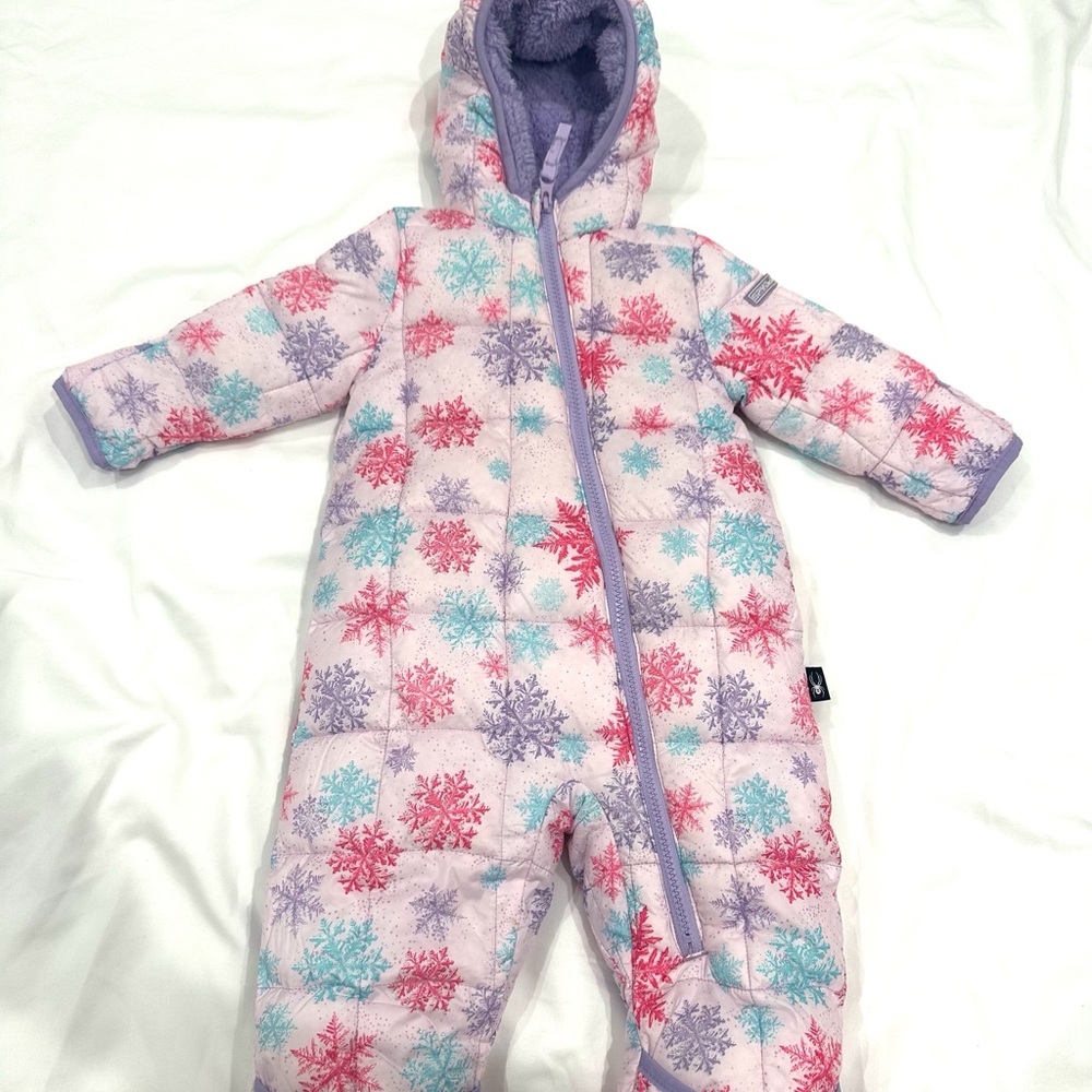 Spyder infant snowsuit size 9-12months